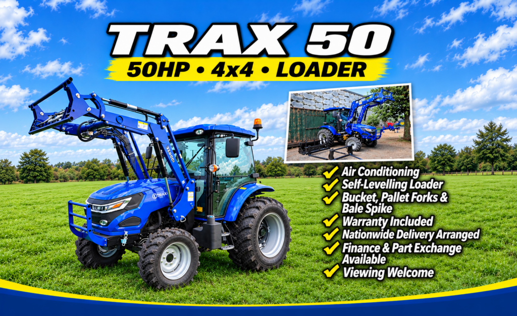 TRAX 50 Tractor Promotion
